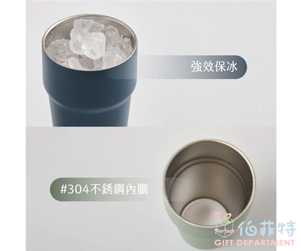 【RICO 瑞可】304不鏽鋼真空隨享杯 500ml