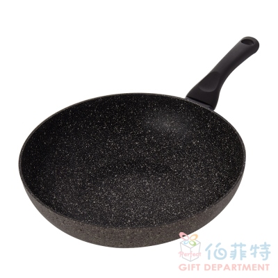 義大利FLONAL石器系列不沾小炒鍋28cm